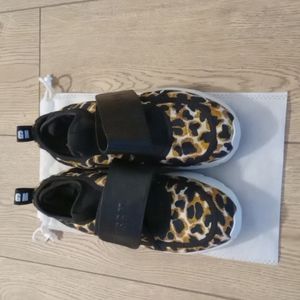 MSGM Leopard Sneakers